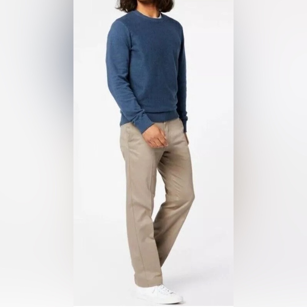 Dockers NWT‎ The Original Signature Khaki Flat Front Size 38x32